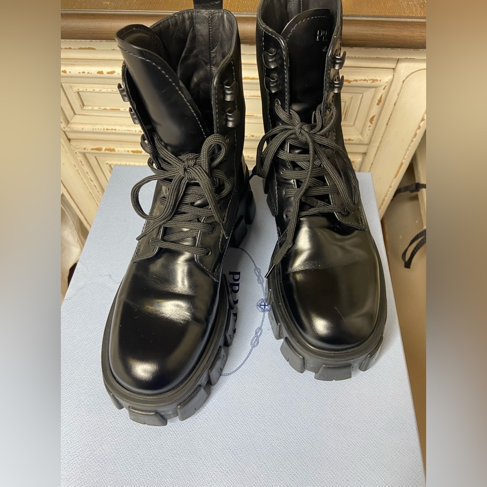 Prada Monolith Boots